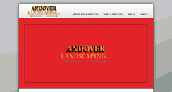 Desktop Screenshot of andoverlandscapingllc.com